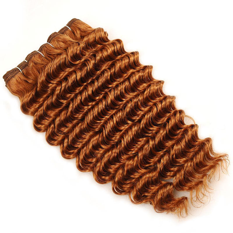 Human hair extension 100g deep wave