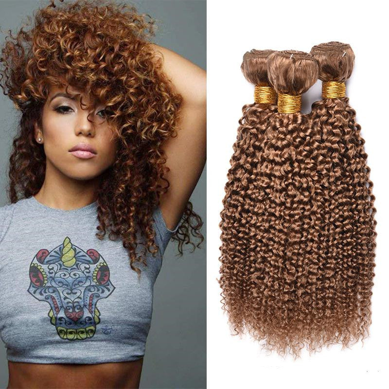 kinky curly wave human hair extension