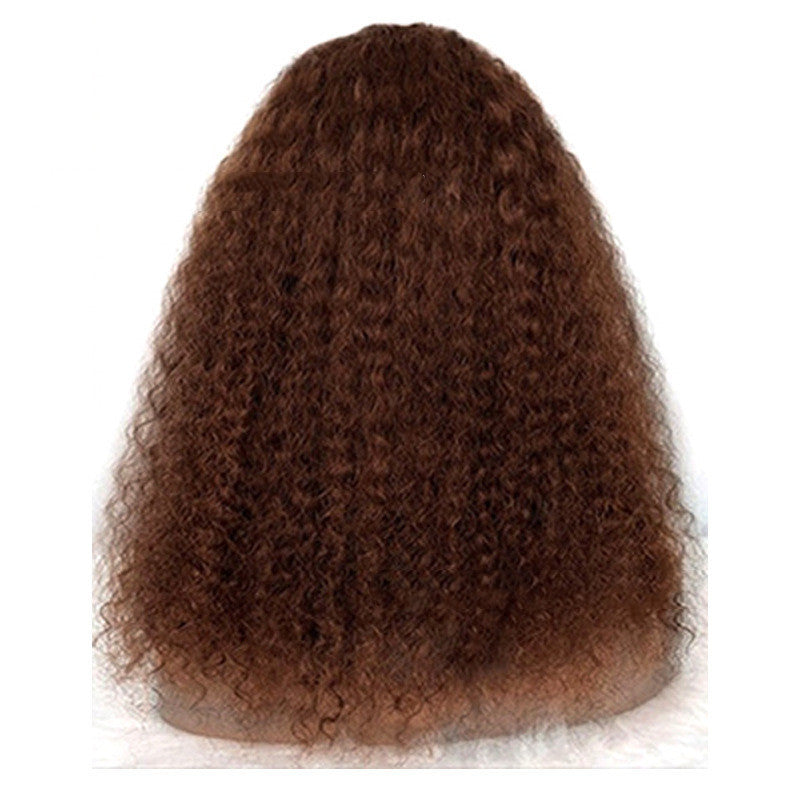 Jerry Curly Headband Human Hair Wig