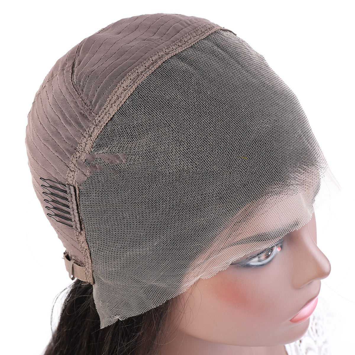 Straight Human Hair transparent Lace Wigs