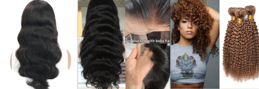 kinky curly wave human hair extension