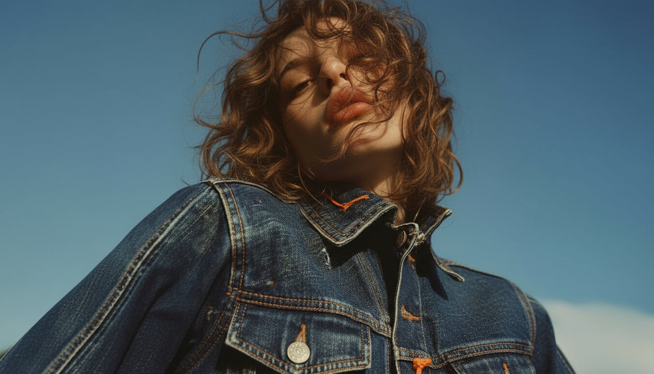 stylish women with wig