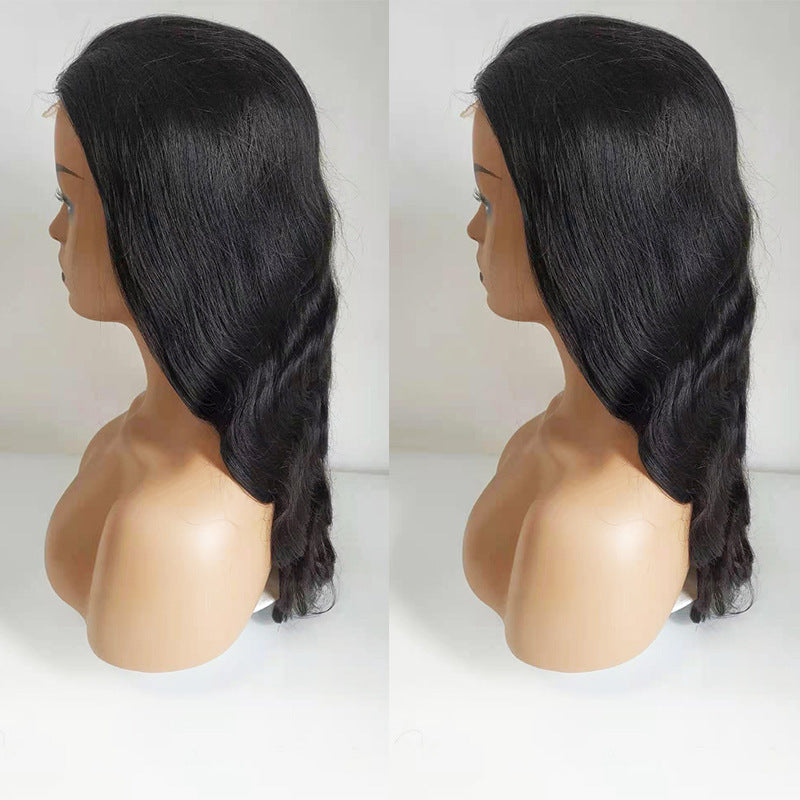 13x4 Front Lace Closure Body Wave Human Hair Wig