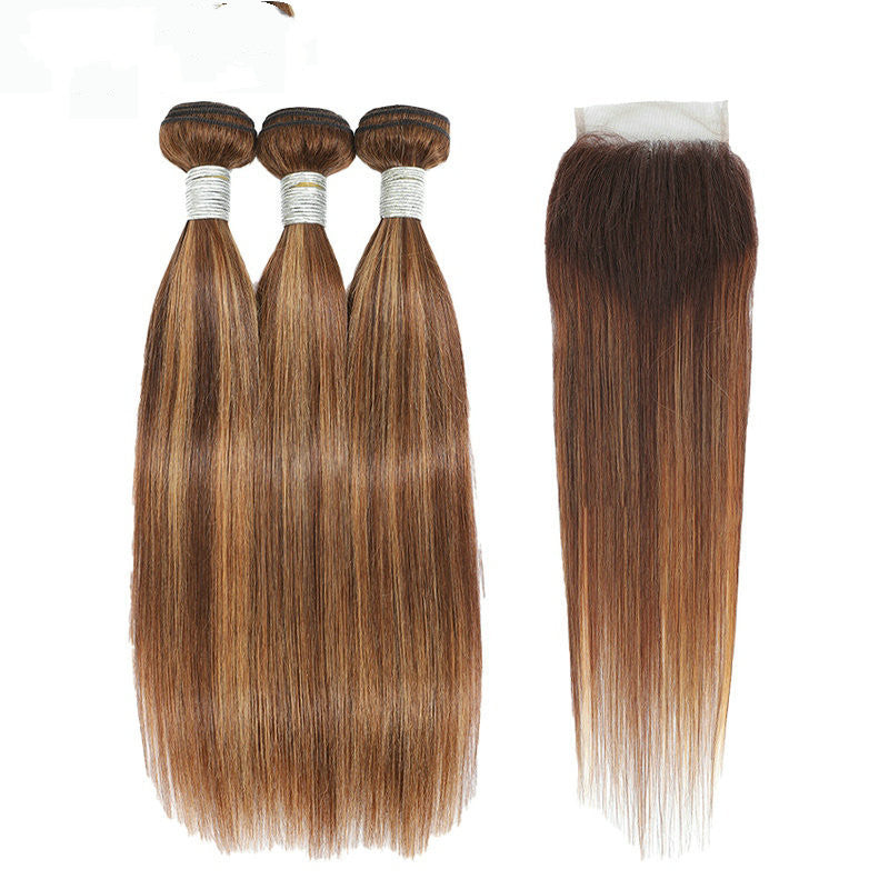 Piano Color Straight Human Hair Extension