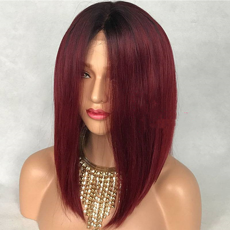 13x6 Lace Front Water Wave Peruvian Human Hair Wig - 150% Density